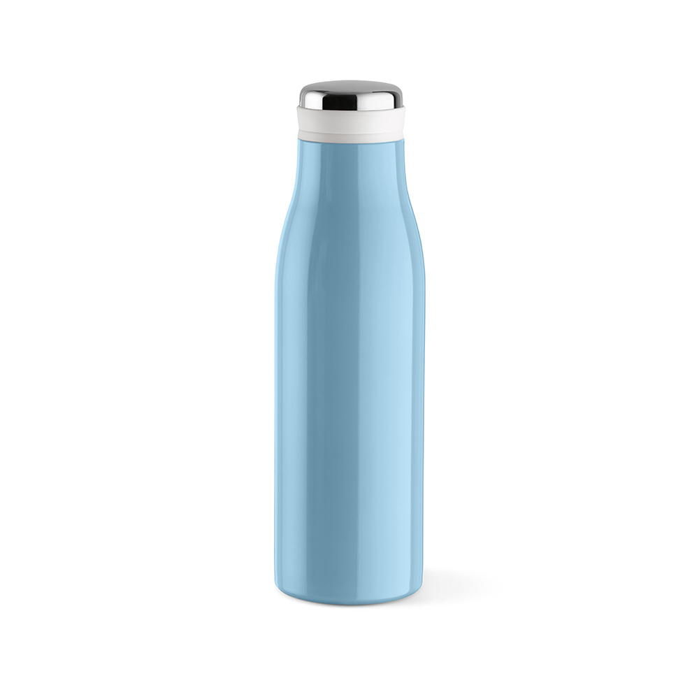 Bouteille publicitaire inox recyclé 470ml Arkansas 500 Bleu pastel